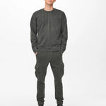 Pantalones Cargo Chándal Jimi - ECRU