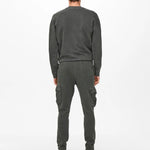 Pantalones Cargo Chándal Jimi - ECRU