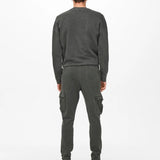 Pantalones Cargo Chándal Jimi - ECRU