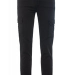 PANTALONES CARGO SECRET GLAMOUR CAPRI EN SARGA - ECRU