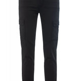 PANTALONES CARGO SECRET GLAMOUR CAPRI EN SARGA - ECRU