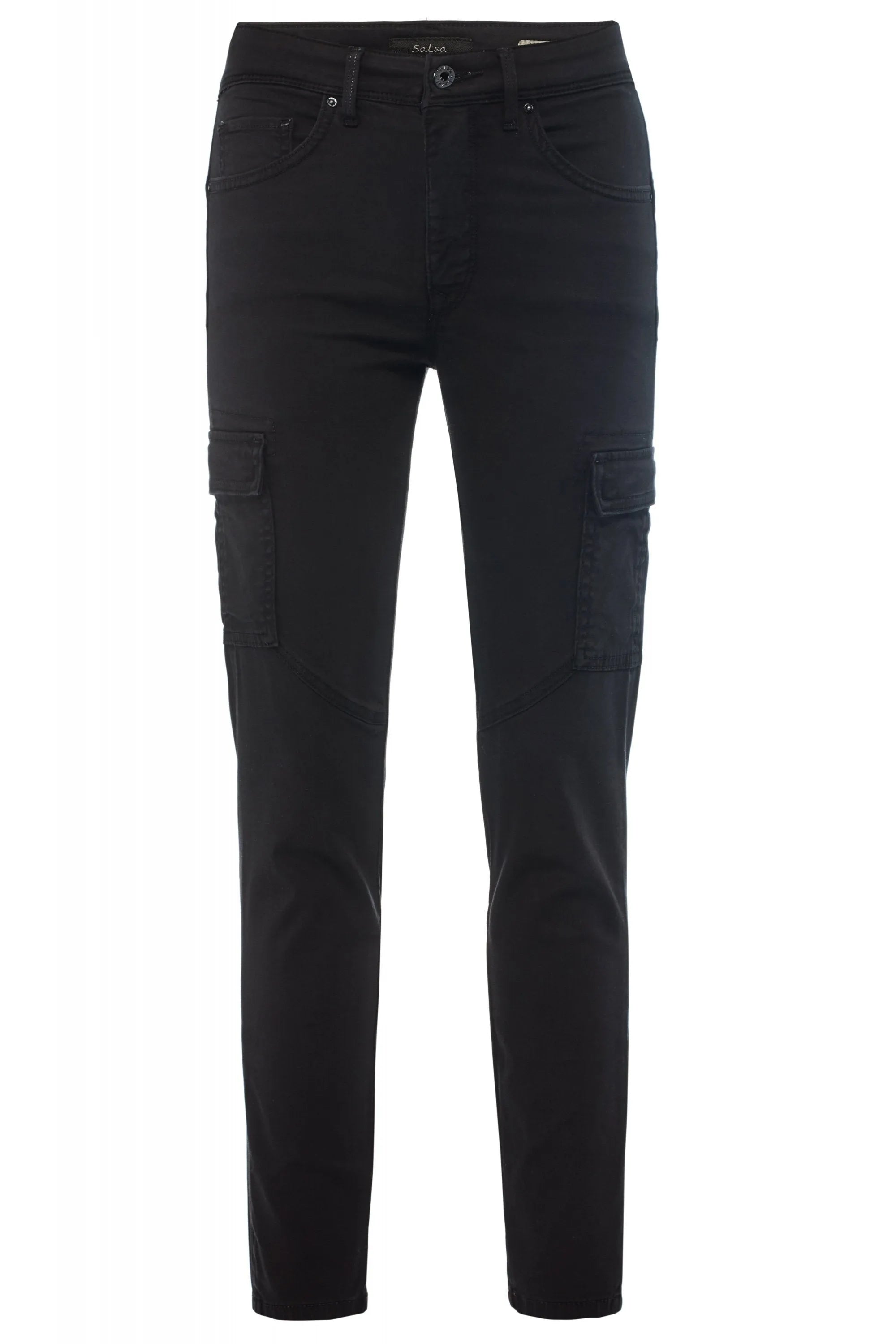 PANTALONES CARGO SECRET GLAMOUR CAPRI EN SARGA - ECRU