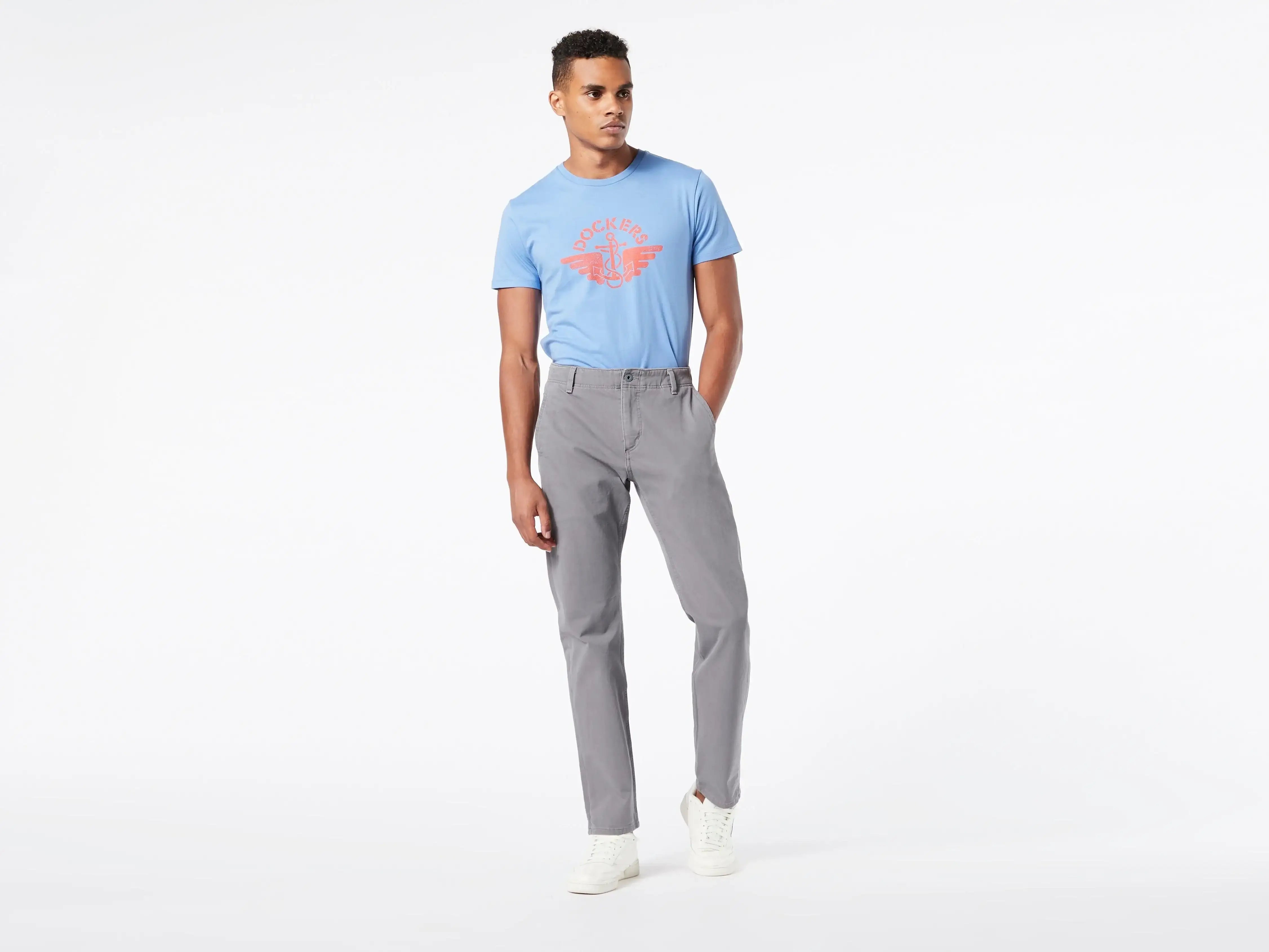 Dockers® Smart 360 Flex ™ Alpha Slim Fit Chinos – ECRU