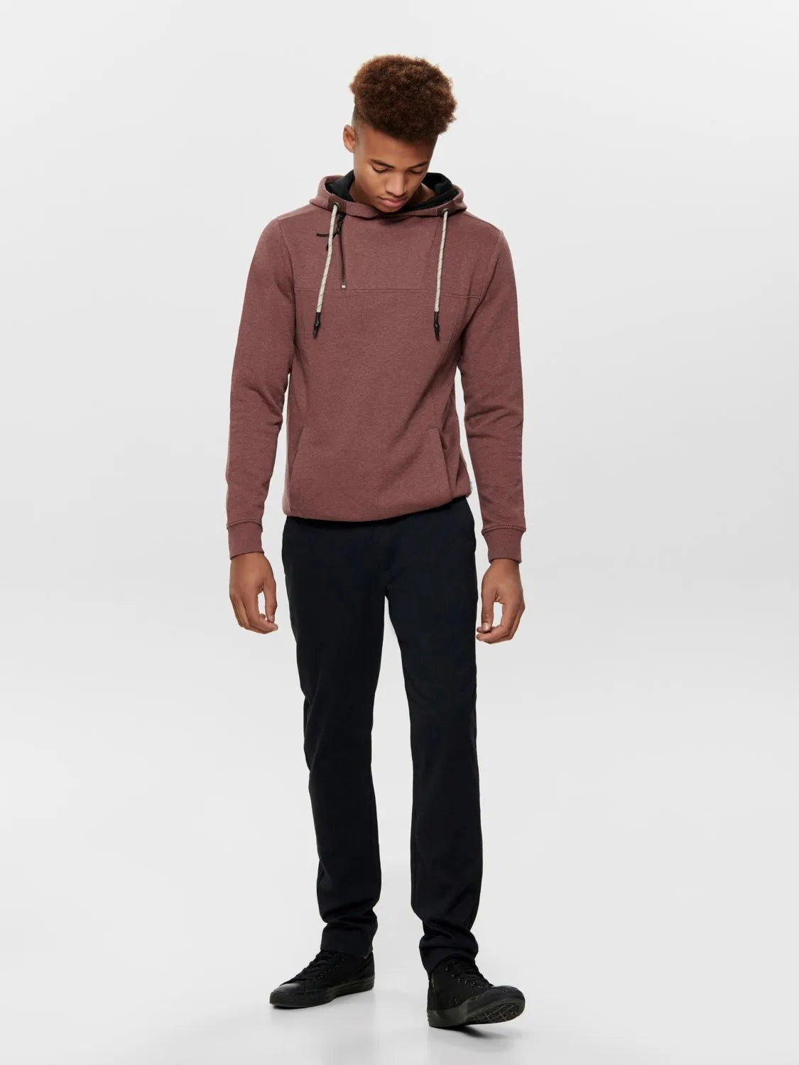 Pantalones Chinos ONSMARK Melange - ECRU