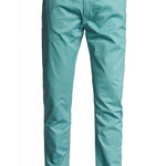 Pantalones chinos slim con microprint - ECRU