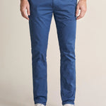 Pantalones chinos slim con microprint - ECRU