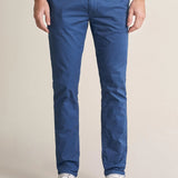 Pantalones chinos slim con microprint - ECRU