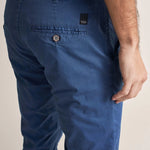 Pantalones chinos slim con microprint - ECRU