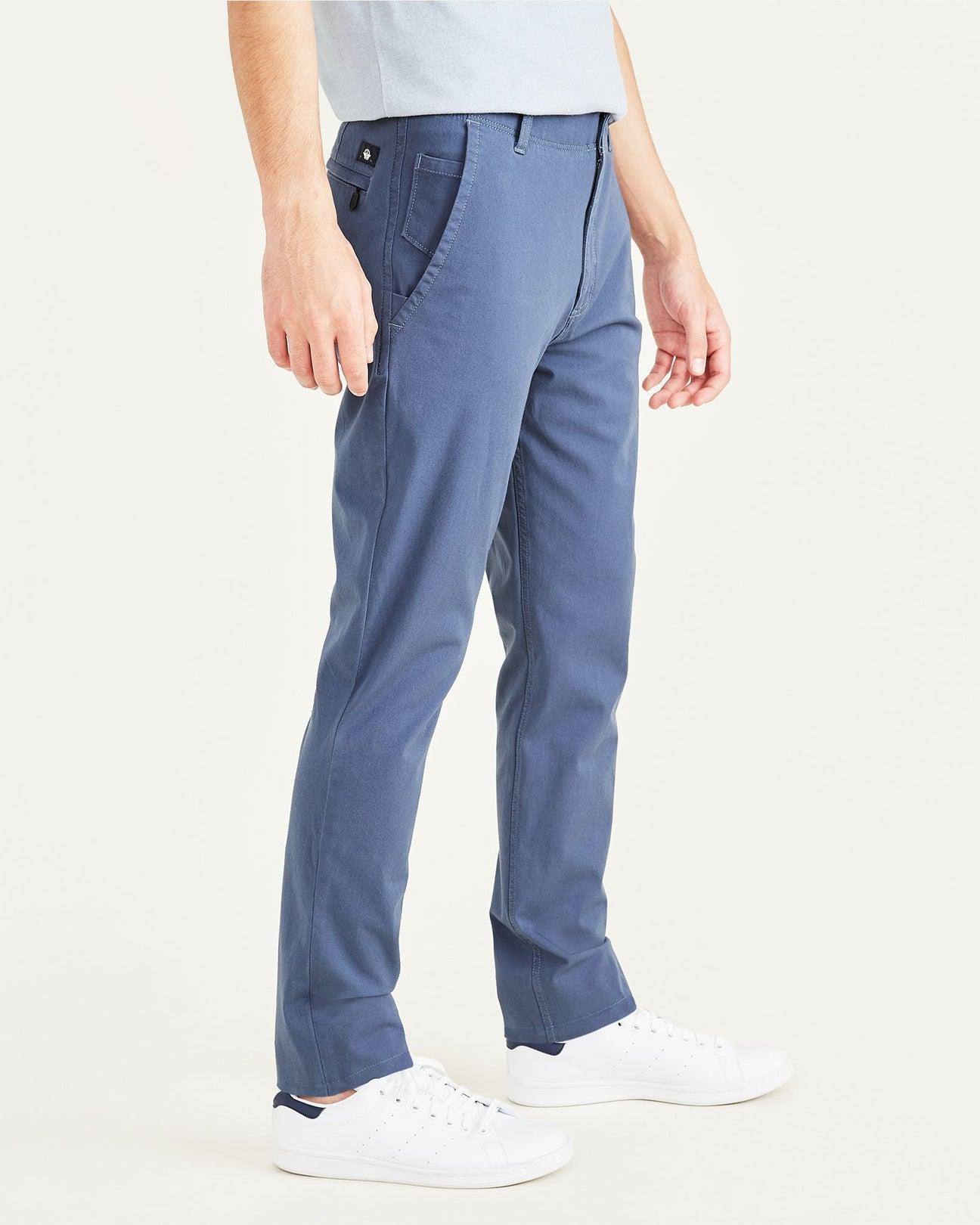 Pantalones Chinos Smart 360 Flex Alpha Skinny - Lightweight - Vintage Indigo - ECRU