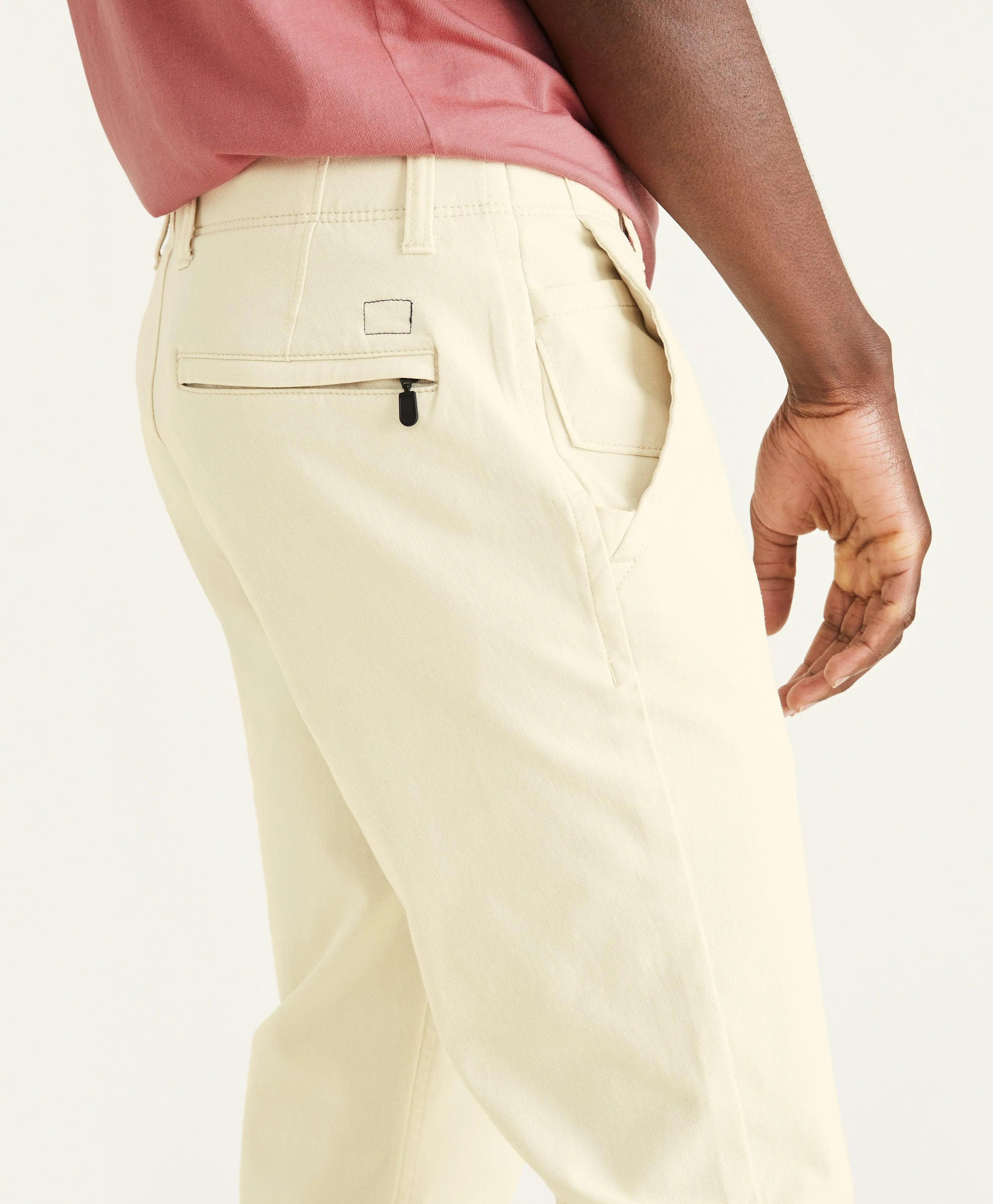 Pantalones Chinos Smart 360 Flex™ Alpha Slim Fit Oatmeal - ECRU