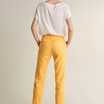 Pantalones Colette Capri de Lino - ECRU