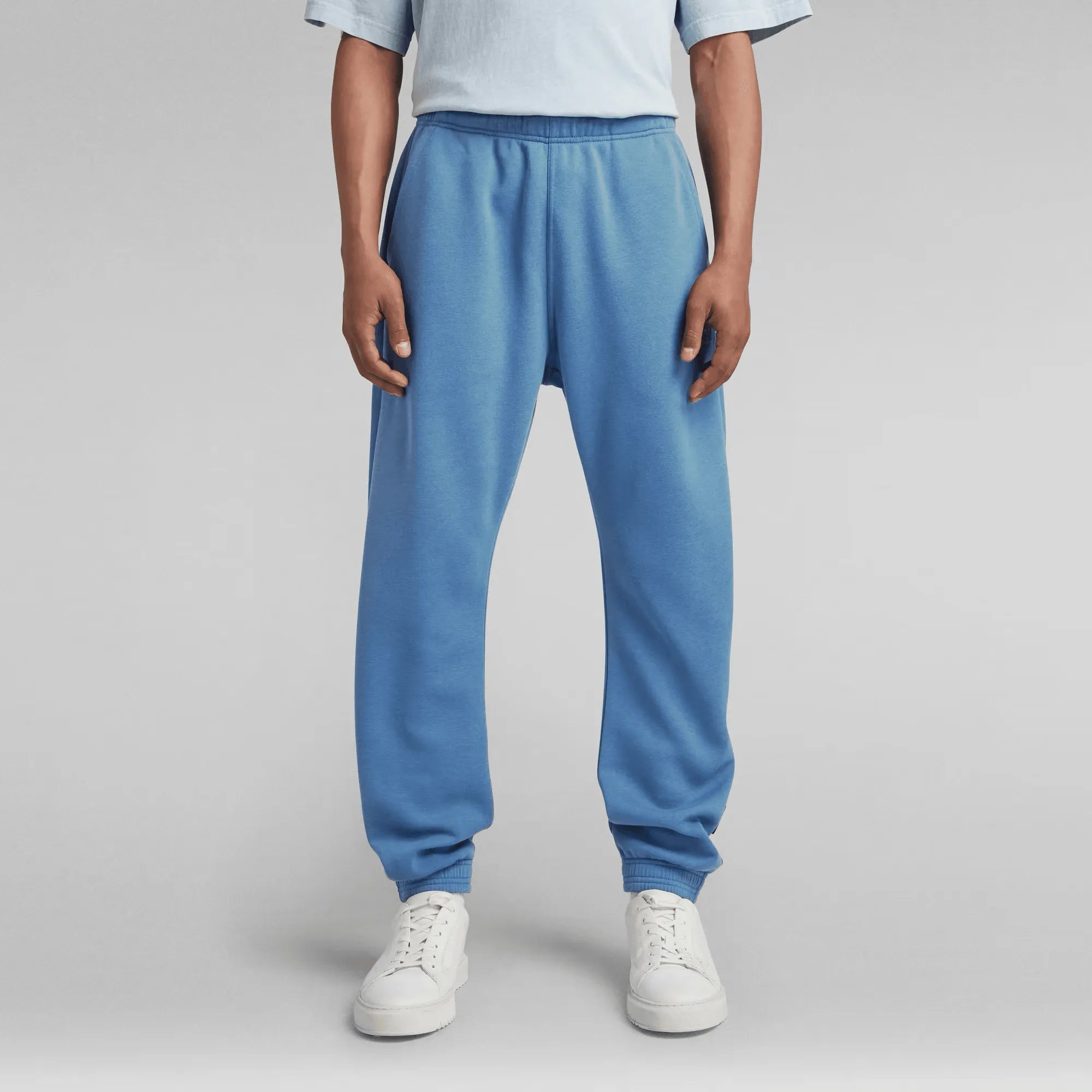 Pantalones De Deporte Unisex Core Oversized Retro Blue - ECRU