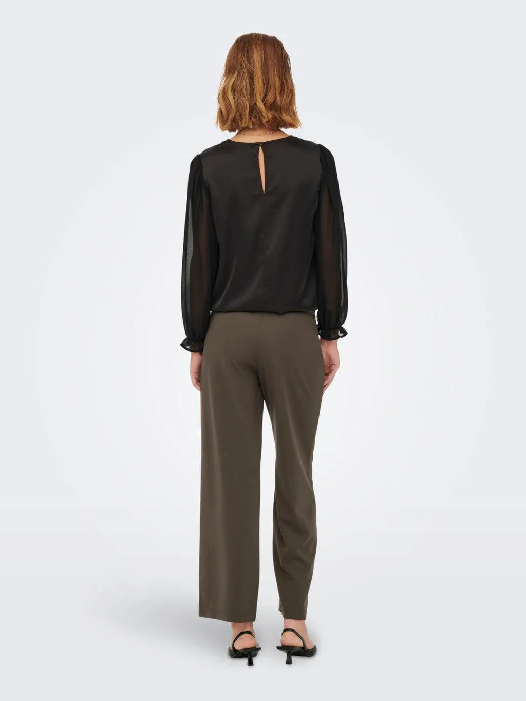 Pantalones Geggo Chocolate Brown - ECRU