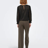 Pantalones Geggo Chocolate Brown - ECRU