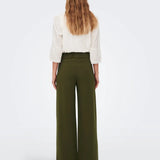 Pantalones Geggo Dark Olive - ECRU