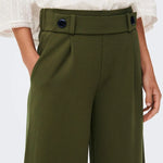 Pantalones Geggo Dark Olive - ECRU