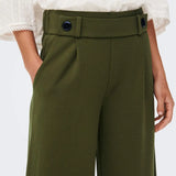 Pantalones Geggo Dark Olive - ECRU