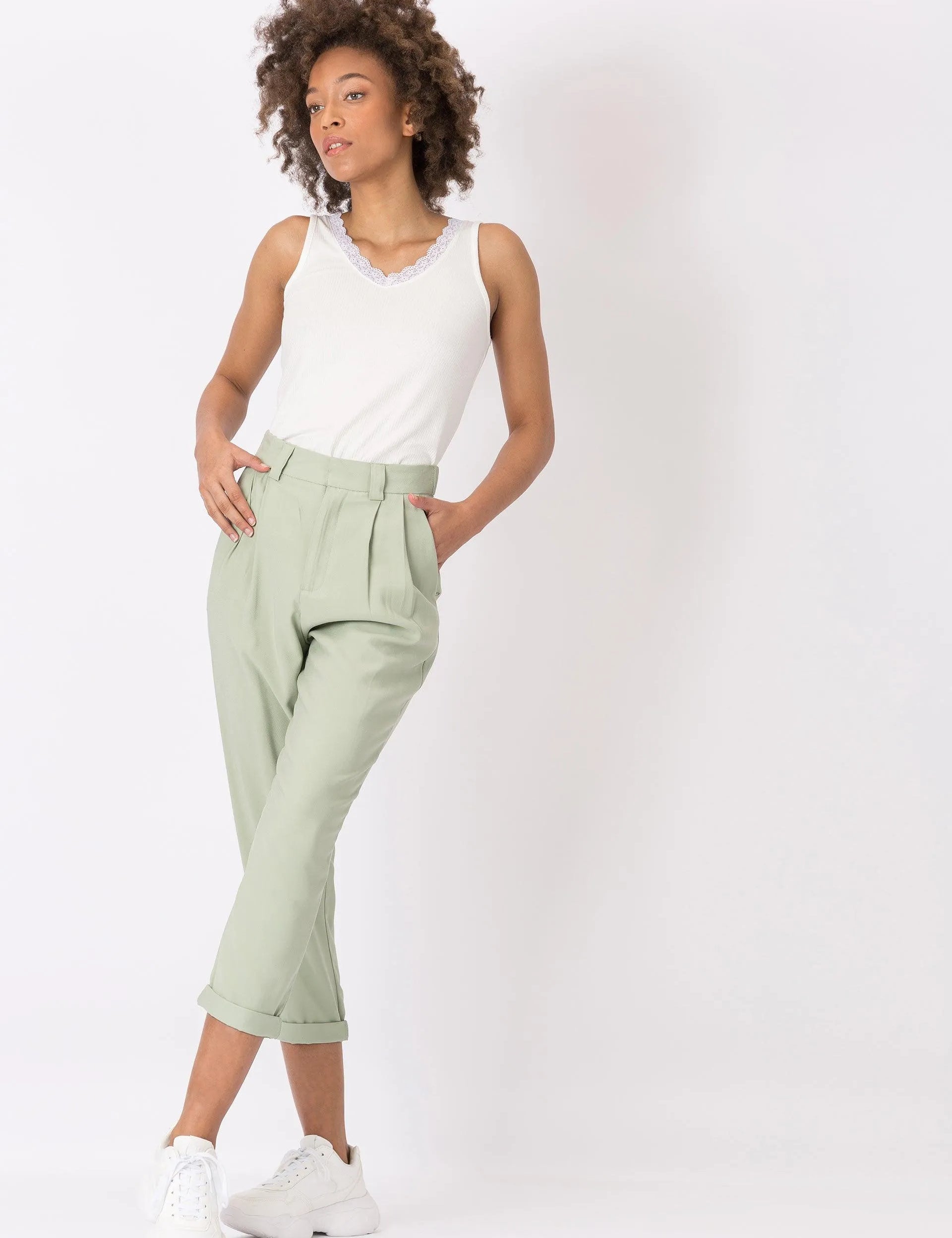 Pantalones Gilly - ECRU