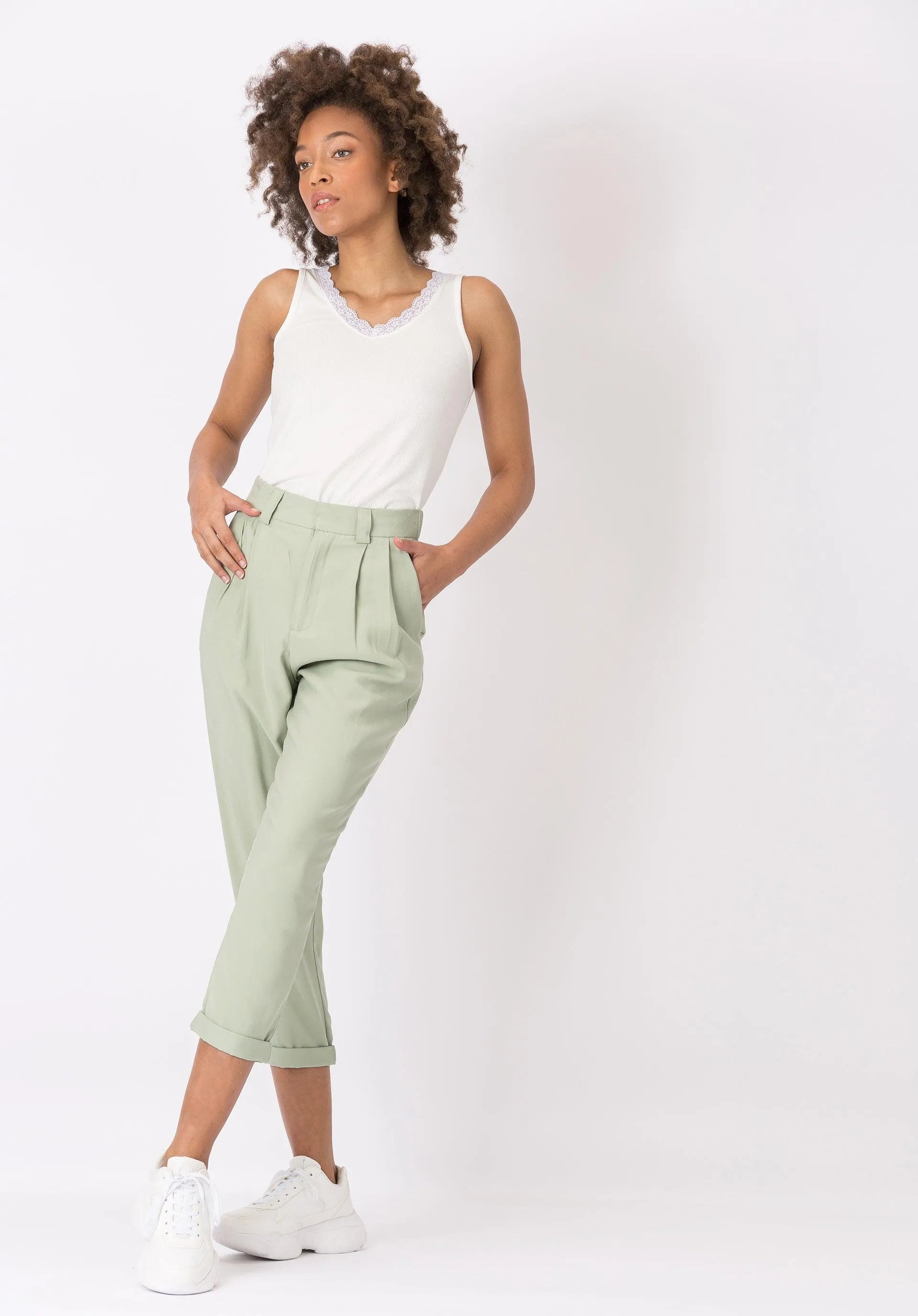 Pantalones Gilly - ECRU