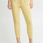 Pantalones ICHI Kate Cropped Jojoba - ECRU