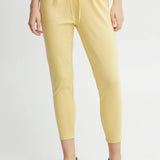 Pantalones ICHI Kate Cropped Jojoba - ECRU