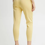 Pantalones ICHI Kate Cropped Jojoba - ECRU