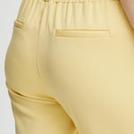 Pantalones ICHI Kate Cropped Jojoba - ECRU