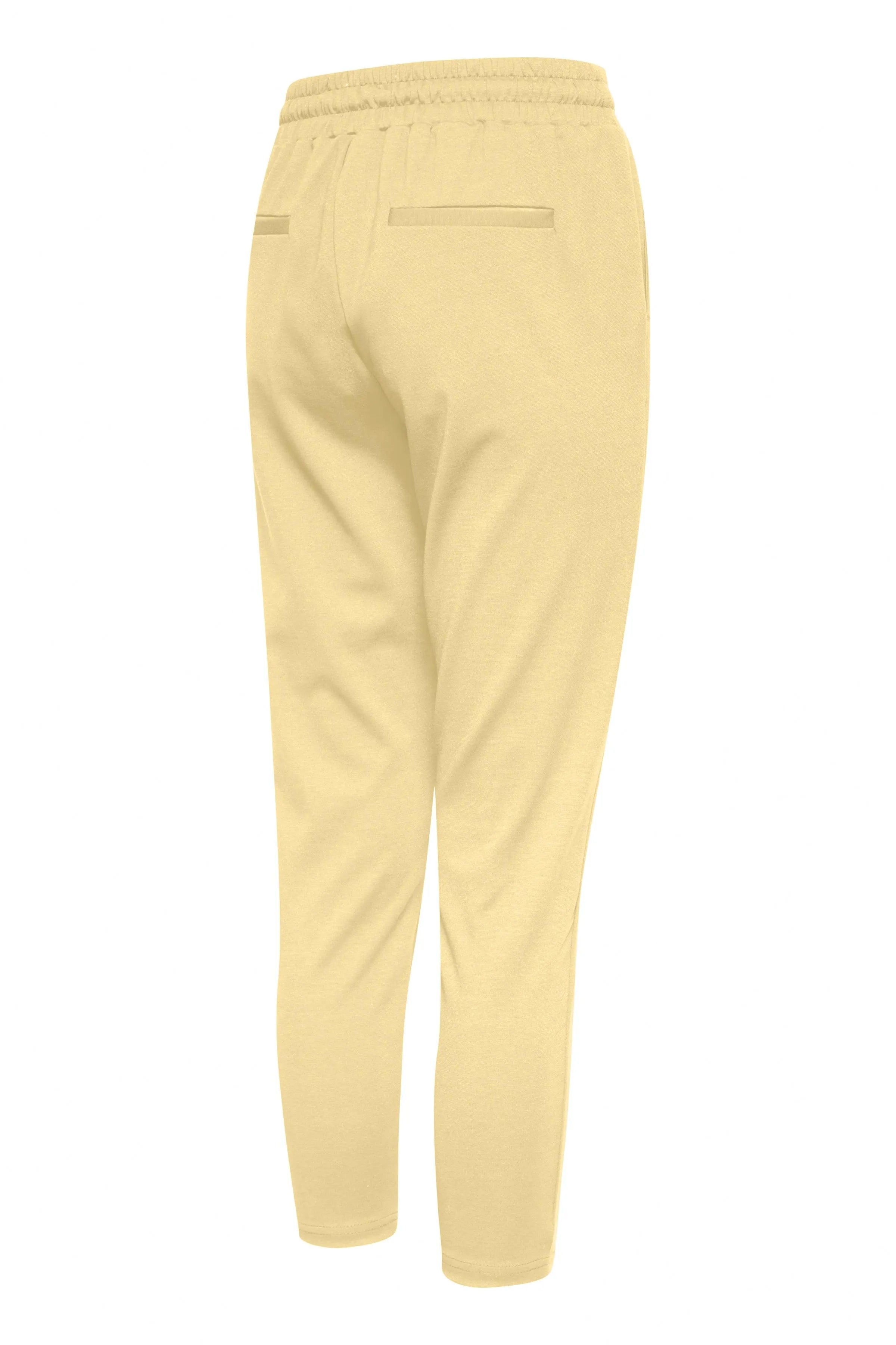 Pantalones ICHI Kate Cropped Jojoba - ECRU