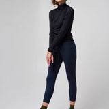 Pantalones ICHI Kate Cropped Total Eclipse - ECRU