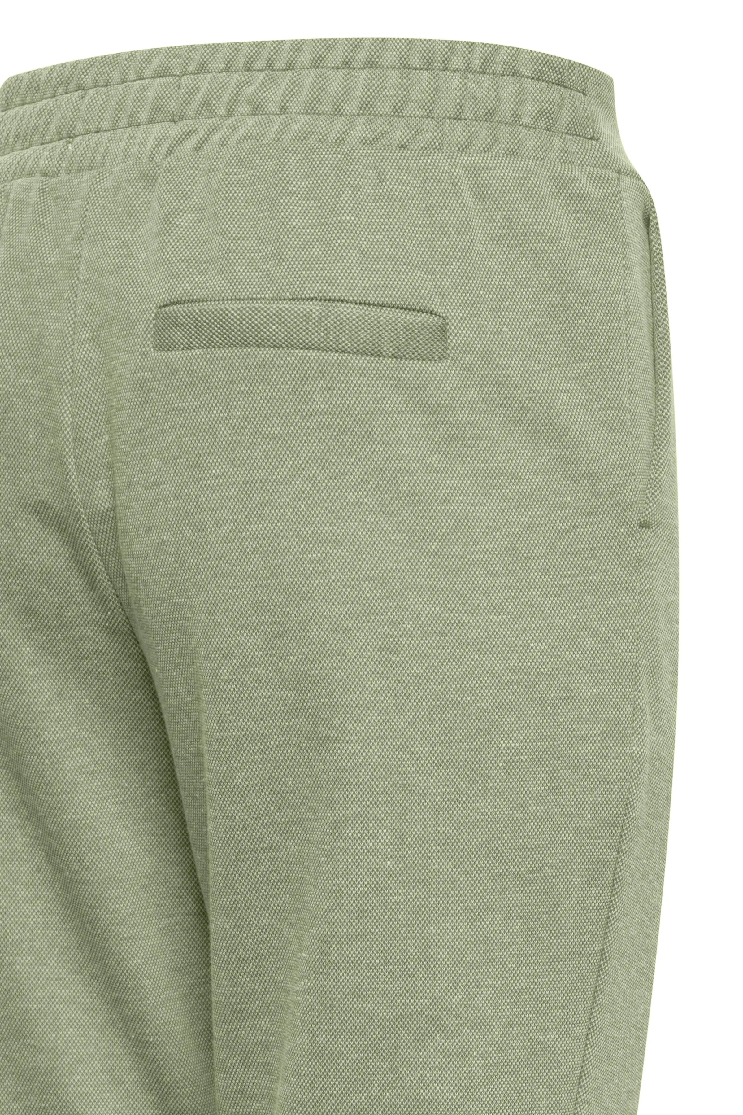 Pantalones ICHI Kate Piqué Willow Bough - ECRU