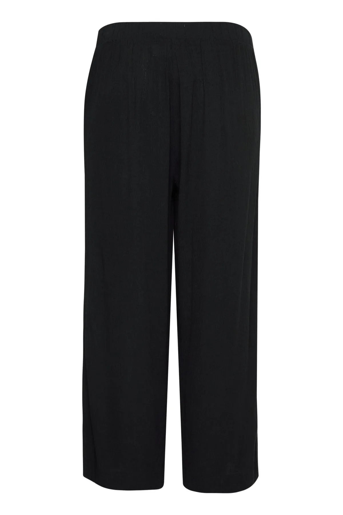 Pantalones ICHI Marrakech Black - ECRU