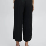Pantalones ICHI Marrakech Black - ECRU