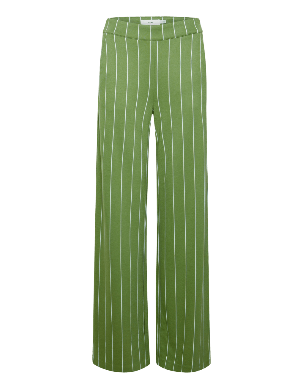 Pantalones ICHI Wide Ruti Willow Bough - ECRU
