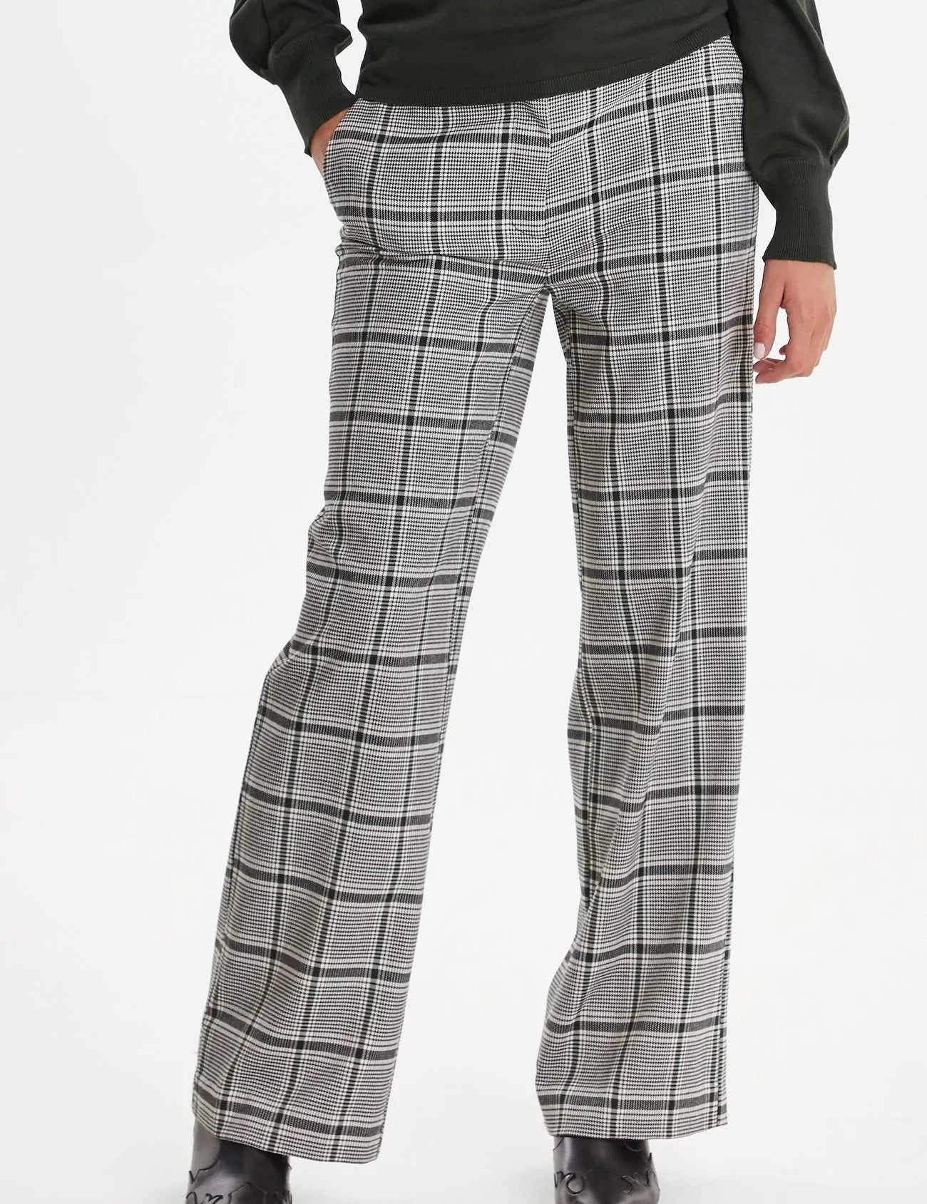 Pantalones IHBIANCE - ECRU