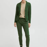 Pantalones Kate Cropped Kombu Green - ECRU