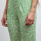 Pantalones Kate Print - ECRU