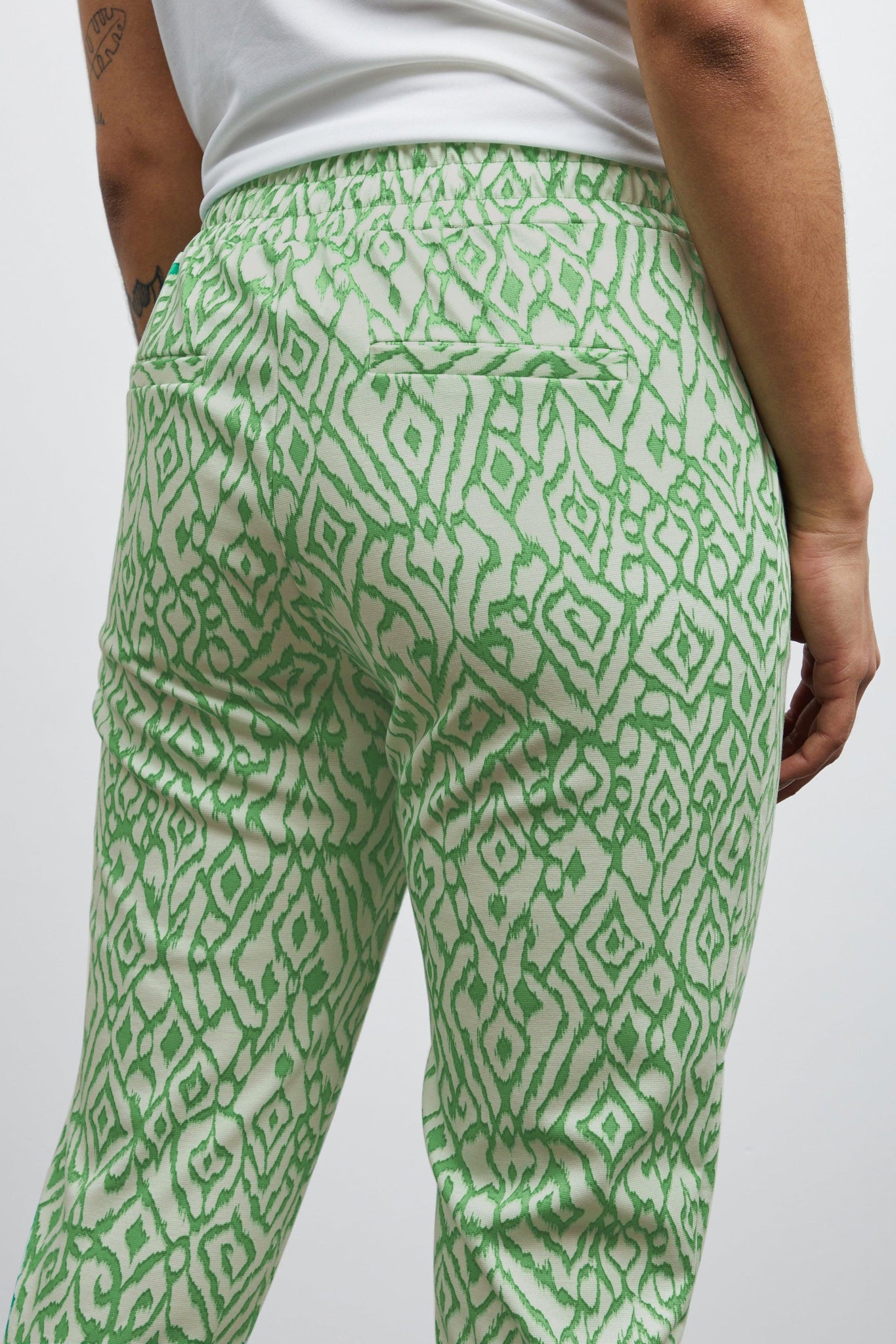 Pantalones Kate Print - ECRU