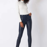 Pantalones Lauren 238 Black Iris - ECRU