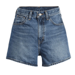 Pantalones Levi's® Cortos Mom De Los 80 Medium Indigo Worn In Azul - ECRU