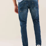 PANTALONES LIMA GREENCAST CON DESGASTE - ECRU