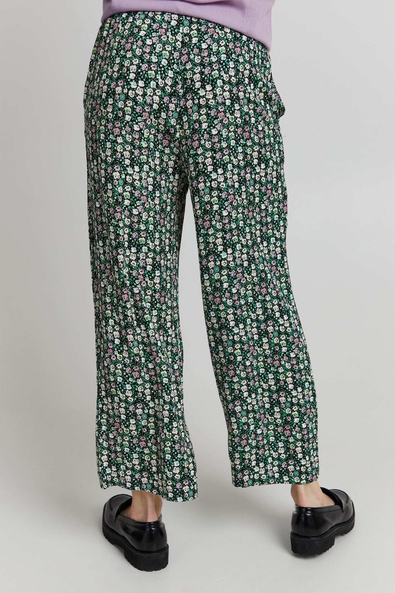 Pantalones Marrakech Multi Color Holly Green - ECRU