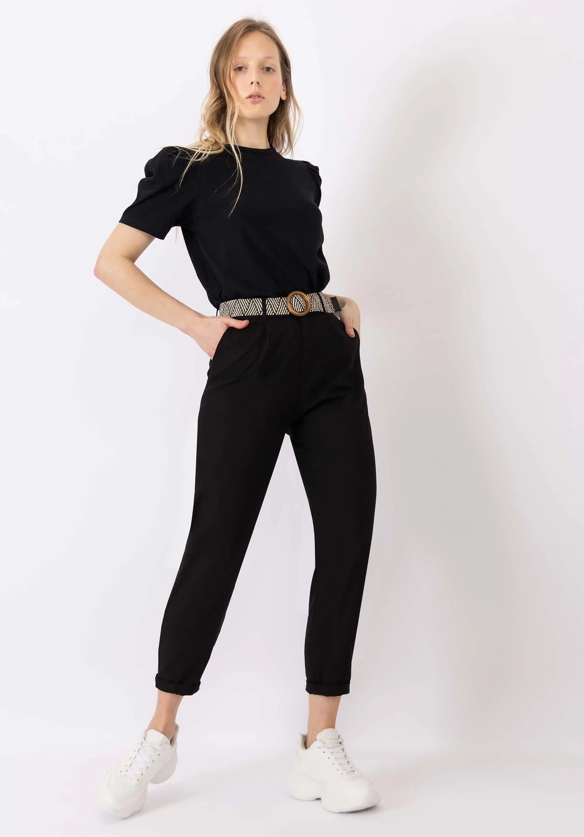 Pantalones Mulan - ECRU