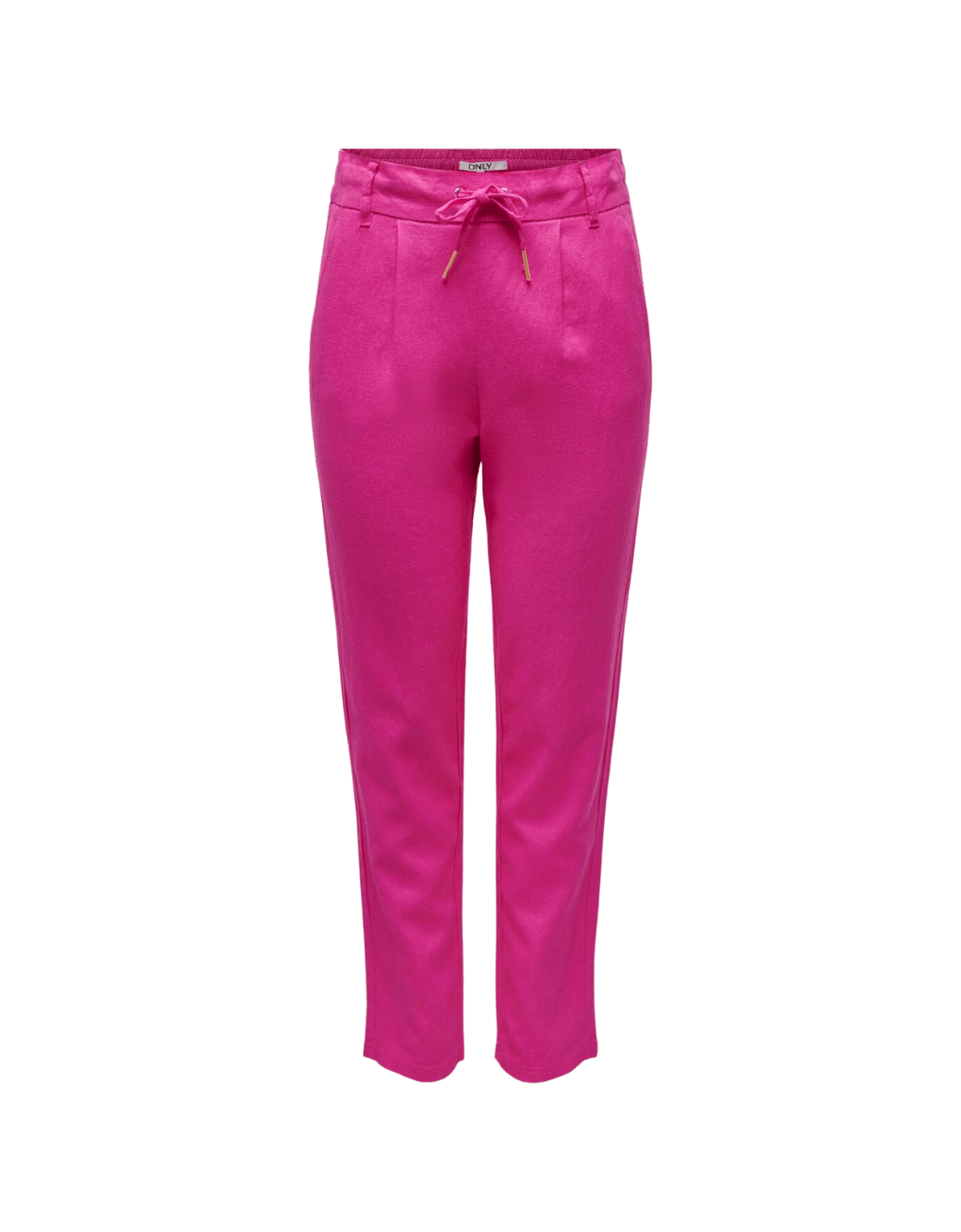 Pantalones Only Caro Poptrash Linen - ECRU