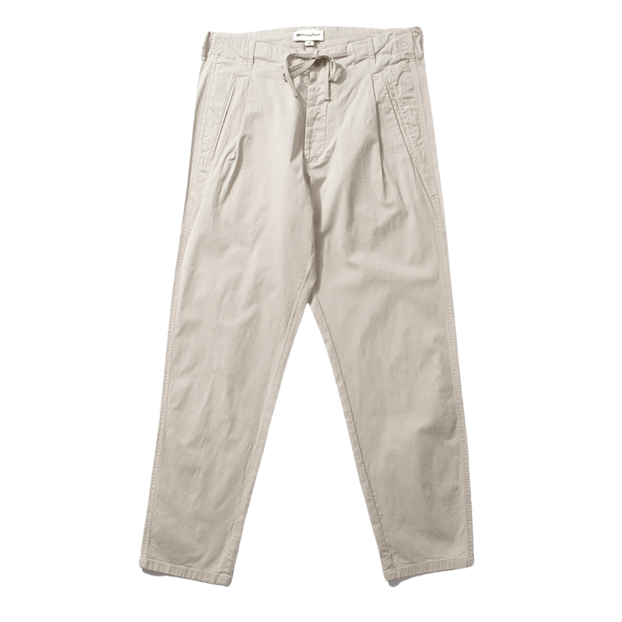 Pantalones Owen Plain Beige - ECRU