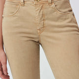 Pantalones Push In Secret Skinny Con Color - ECRU