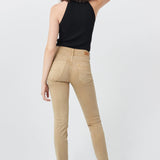 Pantalones Push In Secret Skinny Con Color - ECRU
