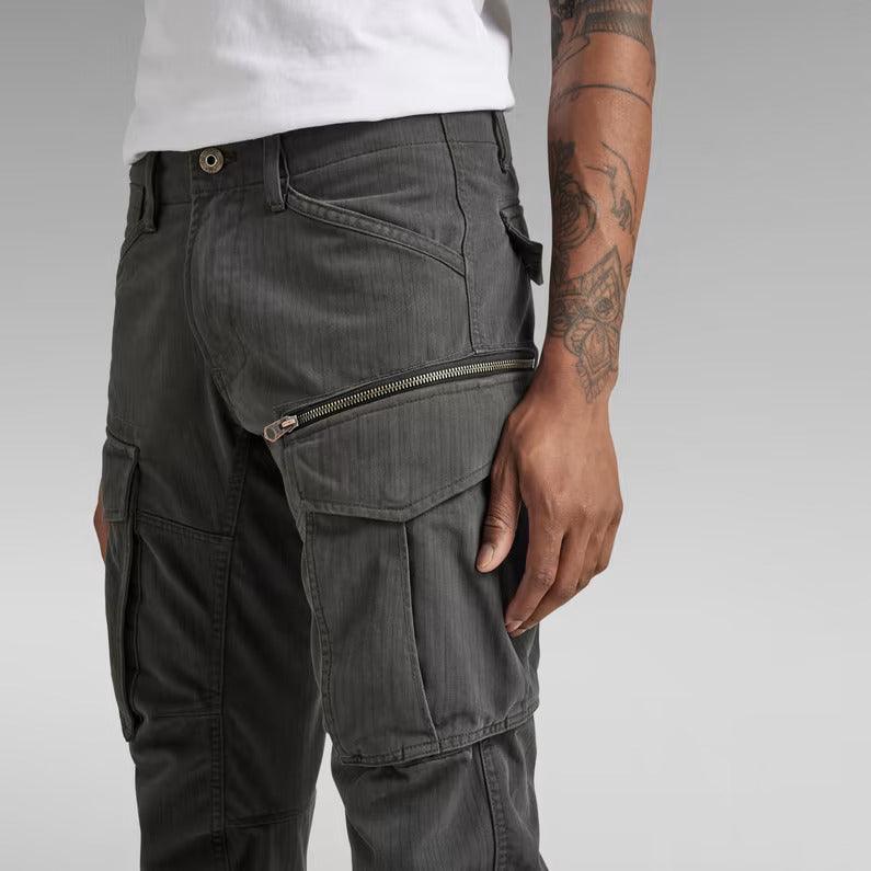 Pantalones Rovic Zip 3D Regular Tapered - ECRU