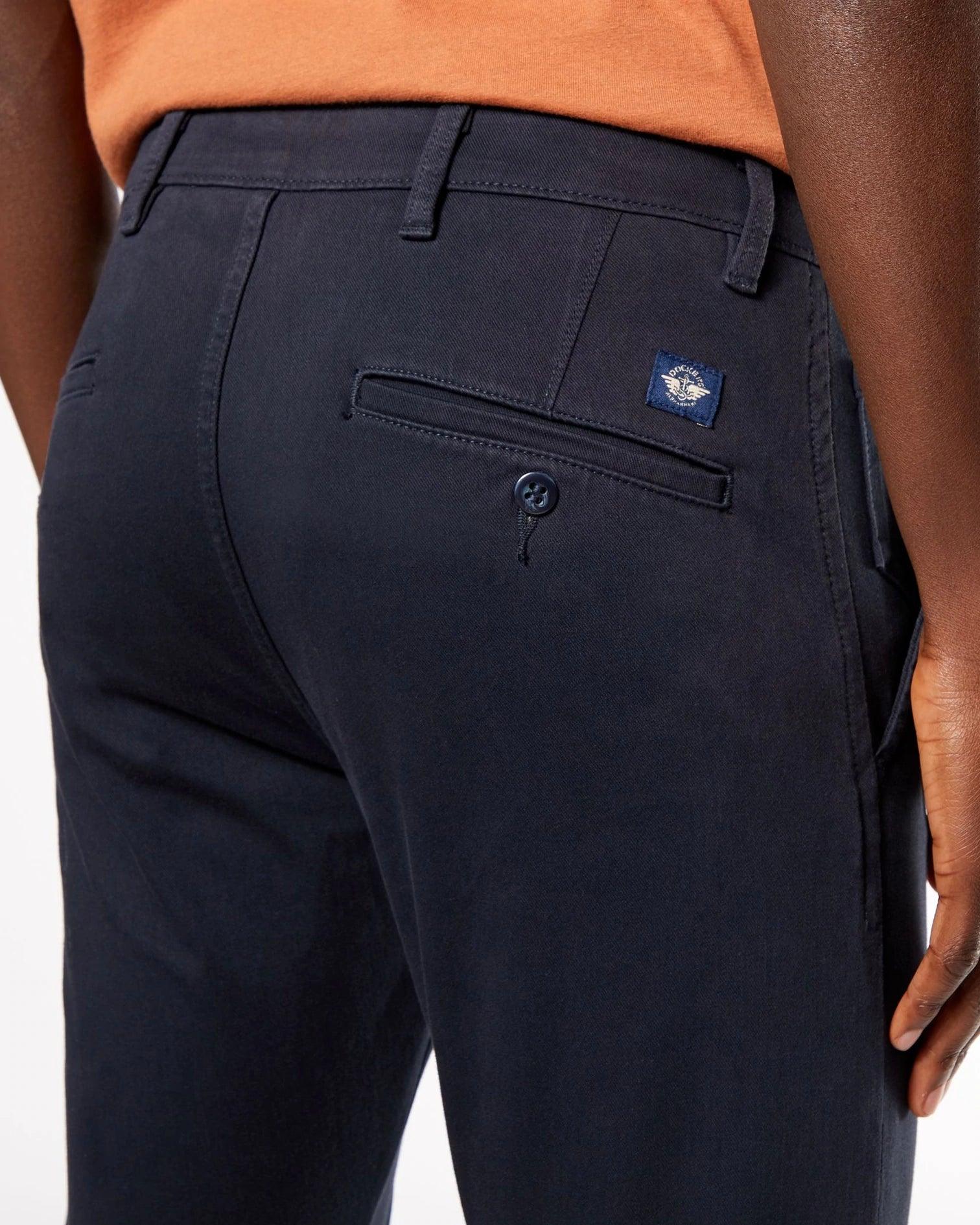 Pantalones Skinny Fit Supreme Flex Alpha Khaki Navy Blue - ECRU