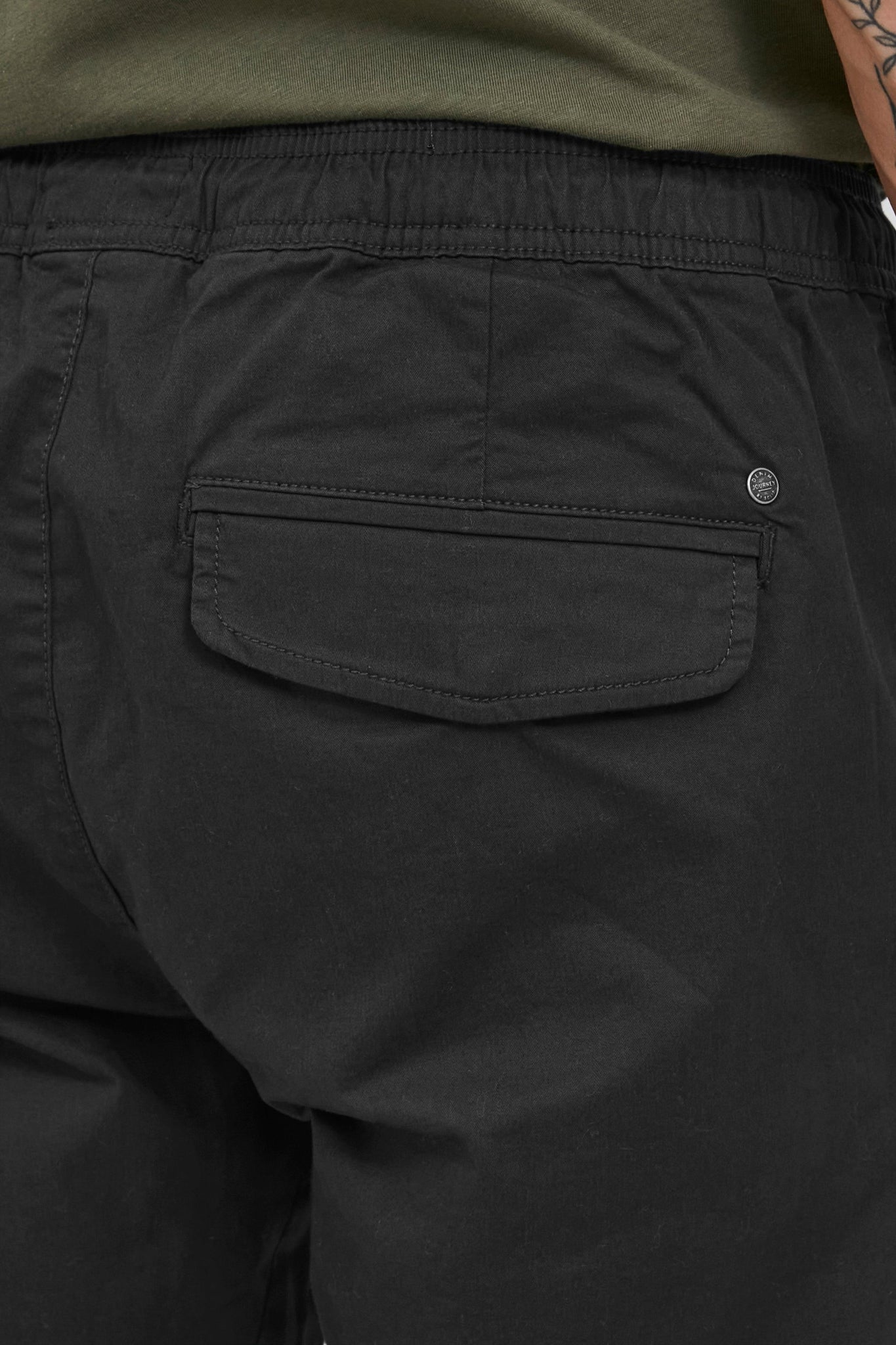 Pantalones Slim-Truc Cuff Black - ECRU