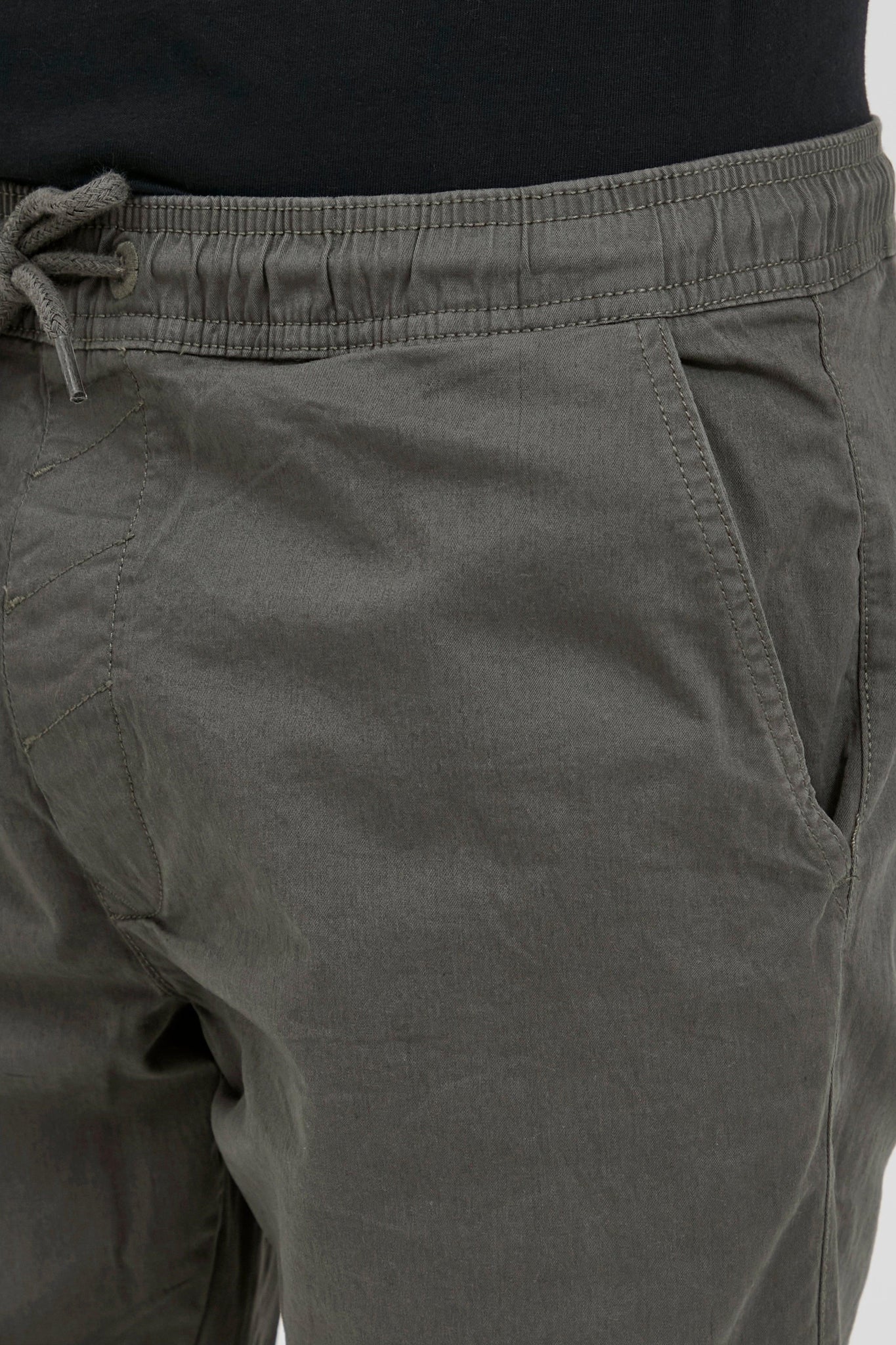 Pantalones Slim-Truc Cuff Dark Grey - ECRU